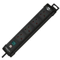 Brennenstuhl Brennenstuhl 1951143601 Premium-Line FS 4 Way Extension Socket with Cut Out