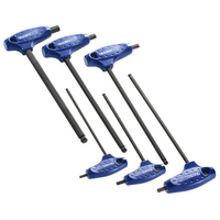 Britool Britool E121203B - Set Of 6 Spherical Head Tee-Handle Hex Keys