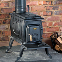 Clarke Clarke Boxwood Cast Iron Wood Burning Stove