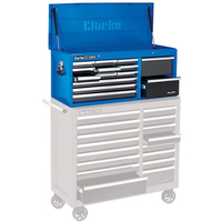 Clarke Clarke CBB224BLB Extra large HD Plus 14 Drawer Tool Chest