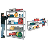 Clarke Clarke CS5500 Quick Assembly Boltless Racking with Laminate Board Shelves