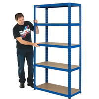 Clarke Clarke CSR5100BL Heavy Duty Boltless Shelving (Blue)