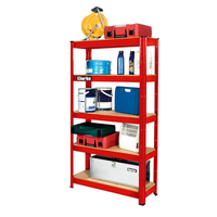 Clarke Clarke CSR5150RP 150kg Boltless Shelving (Red)