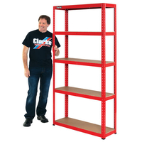 Clarke Clarke CSR5175/30RP Heavy Duty Boltless Shelving (Red)