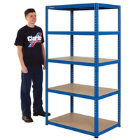 Clarke Clarke CSR5175/60BL Heavy Duty Boltless Shelving (Blue)