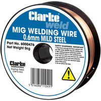 Clarke Clarke Mild Steel Welding Wire 0.6mm 5kg