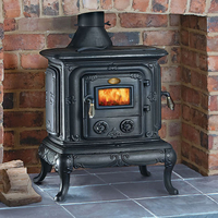 Clarke Clarke Parlour Cast Iron Wood Burning Stove