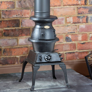 Clarke Clarke Potbelly - Standard Size Cast Iron Wood Burning Stove
