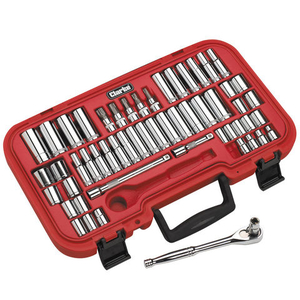 Clarke Clarke PRO123 55 Piece 3/8" SAE/Metric Socket Set