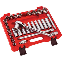 Clarke Clarke PRO378 32 Piece ½" Drive Metric Socket Set