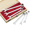 Clarke Clarke PRO62 6-Pce Metric Ratchet Spanner Set