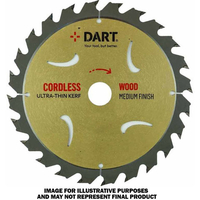 Dart DART Gold ATB Wood Saw Blade 165mm x 20 Bore x 12 teeth