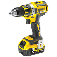 DeWalt DeWalt DCD790P2 Compact 18V Drill Driver With 2 x 5.0Ah XR Li-Ion Batteries & Kit Box