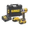 DeWalt DeWalt DCF921P2T-GB 18V XR BL 1/2" Hog-Ring Compact 609Nm Impact Wrench with 2x5.0Ah Batteries