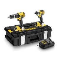 DeWalt DeWalt DCK285M2 - 18V 4.0Ah Li-Ion Hammer Drill & Impact Driver Twinpack