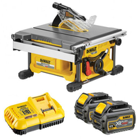 DeWalt DeWalt DCS7485T2 XR FlexVolt 54V Table Saw with 2x6.0Ah Batteries