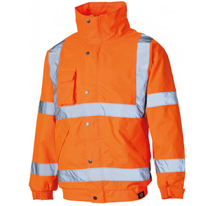 Dickies Dickies - GO/RT Orange Hi-Vis Bomber Jacket (4XL)