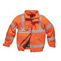 Dickies Dickies - GO/RT Orange Hi-Vis Bomber Jacket (Extra Large)