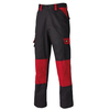 Dickies Dickies ED24/7R Black/Red Work Trousers 32" Short