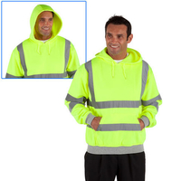 Dickies Dickies Hi-Vis Hooded Sweatshirt XLarge