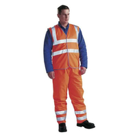 Dickies Dickies Orange Hi Vis Highway Safety Waistcoat - Medium