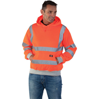 Dickies Dickies SA22090 GO/RT Hi-Vis Safety Hooded Sweatshirt (XL)