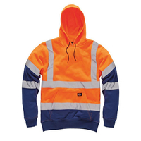 Dickies Dickies SA22095 Hi-Vis Hoodie (Orange) - 3XL
