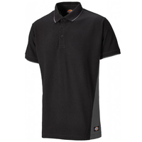 Dickies Dickies Two Tone Polo Shirt (Grey/Black) - XXL
