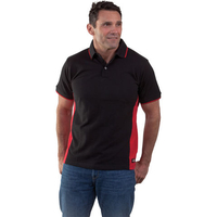 Dickies Dickies Two Tone Polo Shirt (Red/Black) – XL