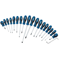 Draper Draper 19 Piece Soft Grip Screwdriver Set