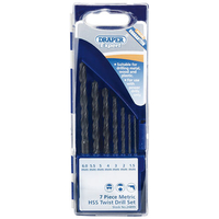Draper Draper DS7MA Expert 7 Piece Metric Drill Bit Set
