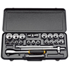 Draper Elora 770-OKLAU 1/2" Drive Imperial Socket Set (23 Piece)