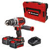 Einhell Einhell Power X-Change TP-CD 18/60 Li-i BL Cordless Impact Drill,  2x4.0Ah Batteries + Charger