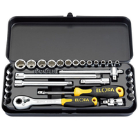Elora Elora 1440MU 1/4" Drive Metric Socket Set