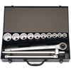 Elora Elora 770-S10-MZ 13 Piece 3/4" Sq. Dr. Metric Socket Set
