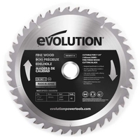 Evolution Evolution FW185TCT-40 Fine Wood Blade 185mm