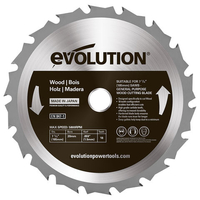 Evolution Evolution W185TCT-18CS 185mm Wood Cutting Blade