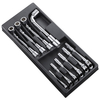 Facom Expert by Facom E194939B Expert Module of 10 Metric Angled Socket Spanners 8-19mm