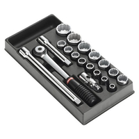 Facom Facom MOD.S2 1/2" Drive 15 Piece AF Socket Set