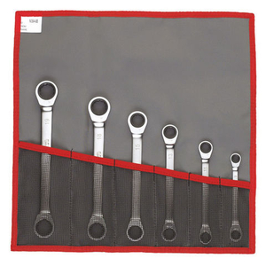 Facom Facom 64.JE6T 6 Piece Metric Ratchet Ring Spanner Set