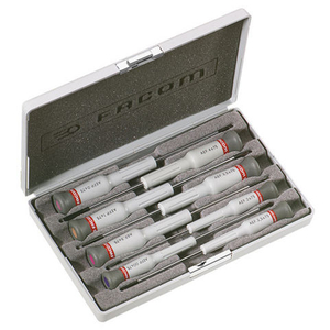 Facom Facom AEF.J3 Case Set Of 8 Micro-Tech Screwdrivers