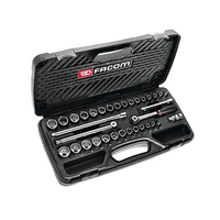 Facom Facom J.430MU 3/8" Drive Metric/AF 34 Piece Socket Set
