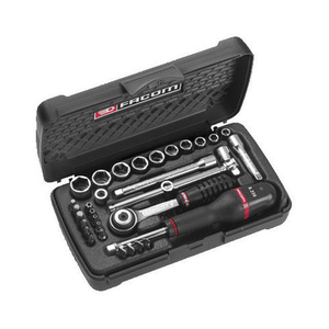 Facom Facom R.430ADP Set Of 1/4" Drive Sockets 5.5 To 14mm And Bits