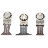 Fein Fein 3 x Starlock Wood & Metal E-Cut Combo Plunge-Cut Saw Blades
