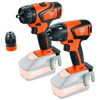 Fein Fein Brushless Twin Pack - ASB18Q Combi Drill (Bare Unit) & ASCD18-200W4 Impact Driver (Bare Unit)