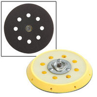 Flexipads Flexipads 17060 Backing Pad 5/16 + M8 for 125mm 8 Hole Velcro Sanding Discs