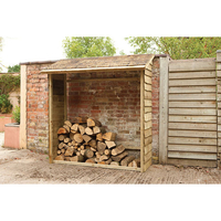 Forest Forest 195x183x84cm Wall Log Store