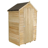 Forest Forest 4x3ft Apex Overlap Pressure Treated Shed