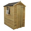 Forest Forest 4x6ft Apex Pressure Treated Shiplap Shed