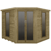Forest Forest Arlington Premium Tongue & Groove 8x8 Corner Summer House (Assembled)